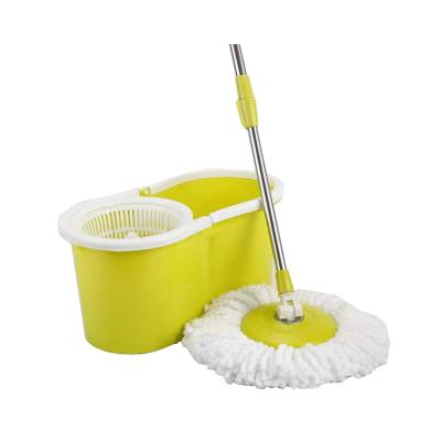 China Household 360 Rotation Broom Broom Bucket Wheels Sustainable Magic Easy Clean Walkable Style Flat Broom for sale