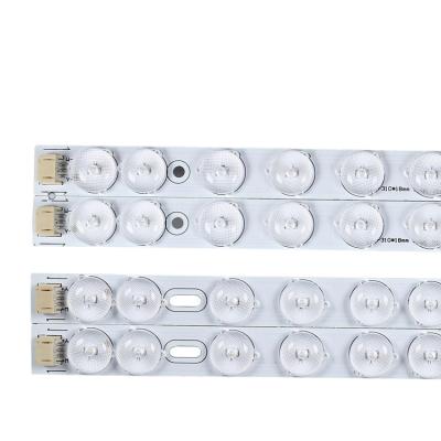 China LANDSCAPE SMD 2835 LED Light Strip Wide Angle Backlit With Lens For Led Panel Light for sale