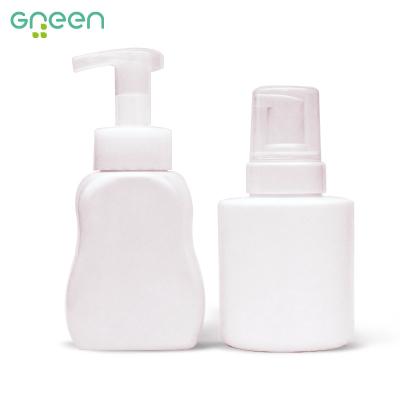 China Environmental Friendly Plastic Can Be Recycled 43mm Foam Pump With Flange Plastic PP Pressing Foam Pump Makeup Cleansing Foam Bubble Hair Dye Pump Head for sale