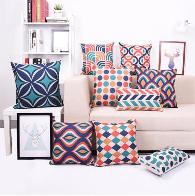 China 2021 Wholesale Anti-Static Factory Customized Anti-Static Amazon Hot Sale Factory Customized Cheap Tile Blanket 45x45cm Cushion Cover for sale