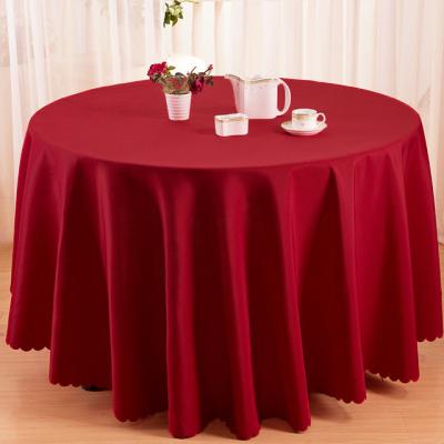 China Hotel Wedding Party Raincoat Wholesale Custom Square Around Waterproof Table Cloth for sale