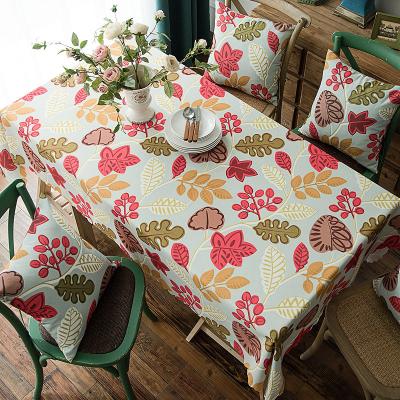 China Waterproof Wholesale Canvas Table Chair Covers Family Clothes Set for sale