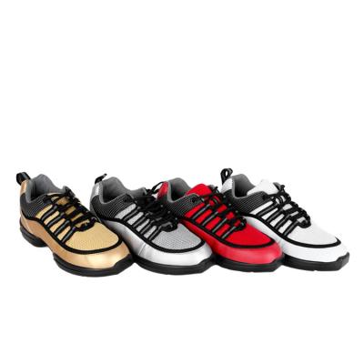 China Leather + Mesh Men Hip Hop Street Dance Sneakers Shoes Wholesale Price for sale