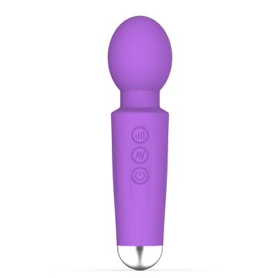 China â ‰ ¥ 60min Handheld Electric Breast Vibrating AV Wand Rechargeable Personal Massager for sale