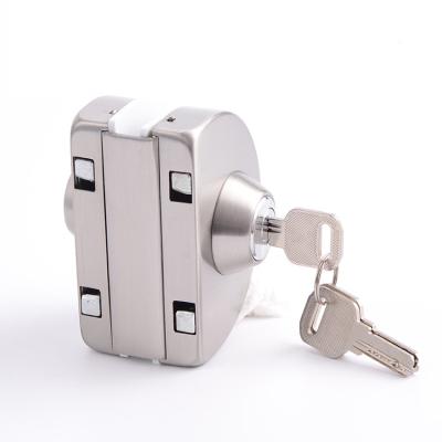 China KEYI modern factory hot sale stainless steel door lock for glass for sale