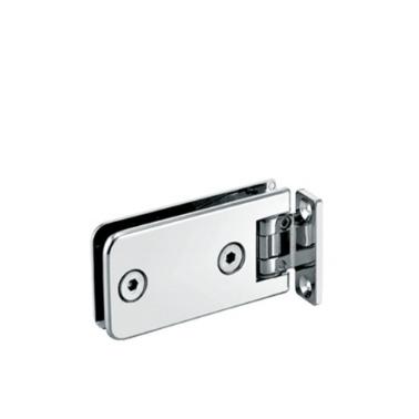 China Easy Install Wall Mounted Stainless Steel Factory Price Adjust Glass Flange Shower Door Pivot Hinge for sale