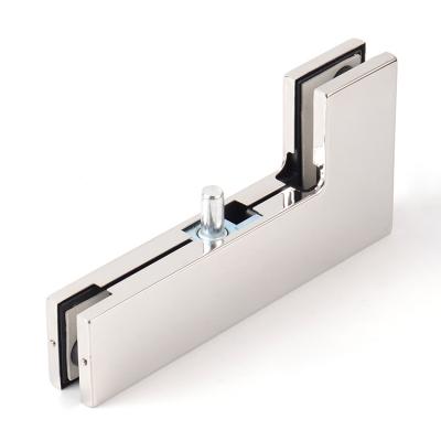 China Modern Furniture Hardware Stainless Steel Glass Door Patch Fittings Zinc Alloy Glass KEYI Flange for sale