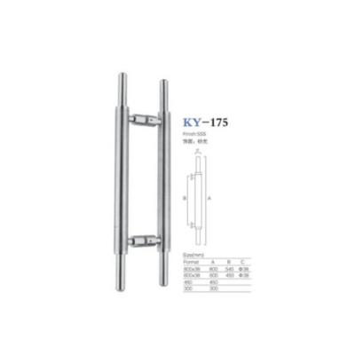 China Factory Door KY-175 Keyi Swing Glass Door Handles with 19 25 32 38mm for sale