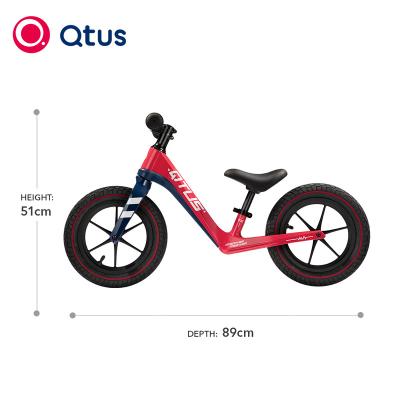 China Aluminum Alloy Qtus B1 Swift, track balance bike, Unibody Magnesium Alloy frame, Adjustable Saddle with scale, build for racing for sale