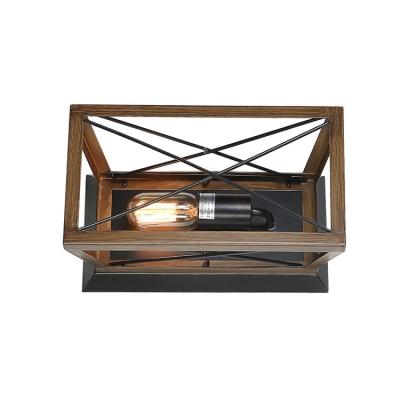 China Retro Industrial Modern Outdoor Flush Mount Balcony Corridor Wall Lamp Door Bracket Lighting for sale