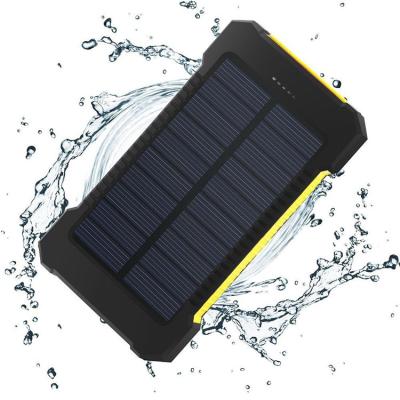 China Mini Solar Power Bank Fast Portable Solar Charger Chinese Power Supplier Support Charging Mobile Power Bank for sale