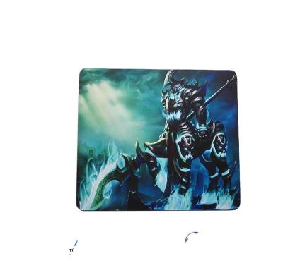 China 2021 Game Nature Non-slip Rubber Raw Material Small Size Soft Gaming Mouse Pad for sale