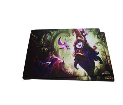 China Game 2021 Edge Lock Fantasies Printing Rubber Mousepad, Feel Comfortable Mat For LOL Mouse for sale