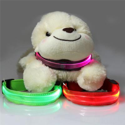 China 2021 new promotional products sustainable fashion cheap pet led collars for import for sale