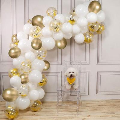 China Party Decoration Wholesale 2021 New Party Latex Helium Gold Metallic Balloon For All Party for sale