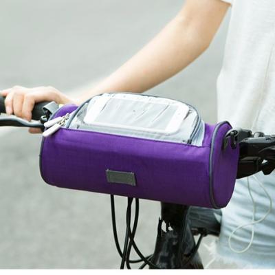 China Water Make 2021 Oxford Fashion Top Popular Big Capacity Bike Bag For Travel Resistant for sale