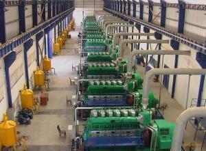 China 10 * 2000kW 11kV HFO Fired Power Plant With Generating Sets 500 / 600 Rpm for sale