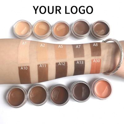 China Private label CRAYON CORRECTEUR 2021 new logo 10 color contour palette cream concealer makeup custom cosmetics concealer for sale