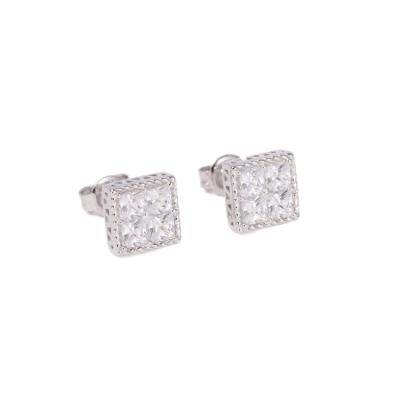 China Cheap Diamond Stud Earrings Factory Price Diamond Stud Earrings Studs Custom Diamond Stud Earrings for sale