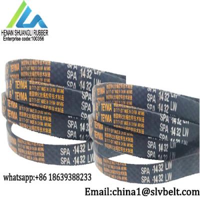 China Transmission Industrial NB SBR Rubber SPA V Belt Adjustable Length 47''-197'' for sale