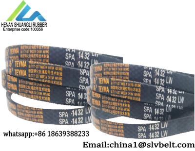 China Industrial Triangle Nature NB SBR Rubber SPA V Belt Adjustable Length 47'' - 197'' for sale