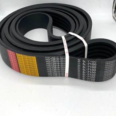 China Steel Wire Inner Core 17mm Height Multi Rib V Belt for sale