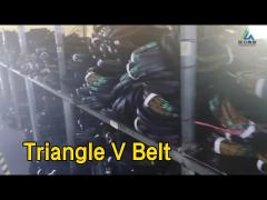 Rubber Triangle V Belt 13mm Width 40 Degree Black For Agricultural Machinery