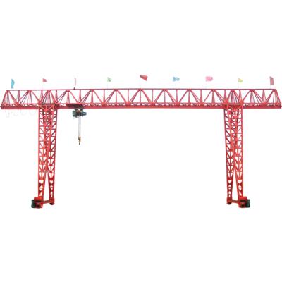 China Truss Type Mobile Gantry Crane 15ton Lifting Single Girder Gantry Crane Waste Iron for sale