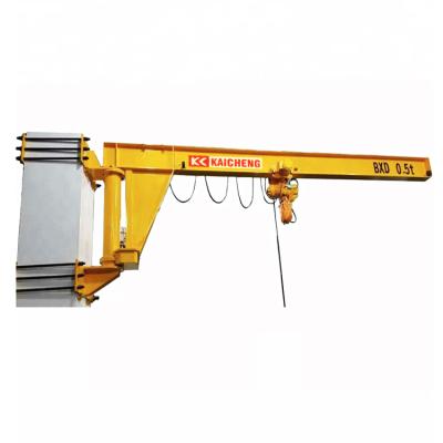 China Jib Crane Wall Bracket Jib Crane with multi-protection system and high safety performance for sale