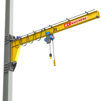 China Jib Crane 180 degree rotation swing arm 3 ton wall mounted jib crane for sale for sale