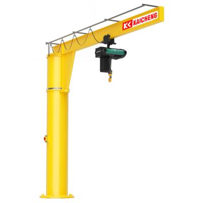 China Jib Crane Slewing Type 500kg 1000kg Jib Crane Price 360 ​​Degree Rotation for sale