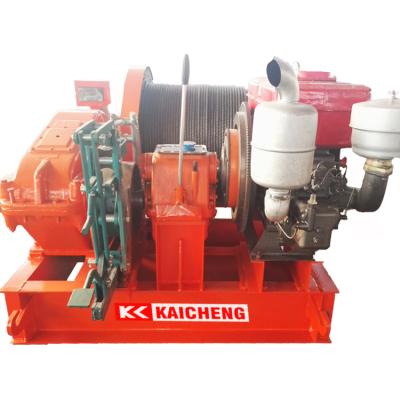 China Road And Bridge Engineering All Specifications Customizable Factory Wholesale Price 5 Ton Diesel Winch With More Than 5 Years Warranty Period Quality for sale