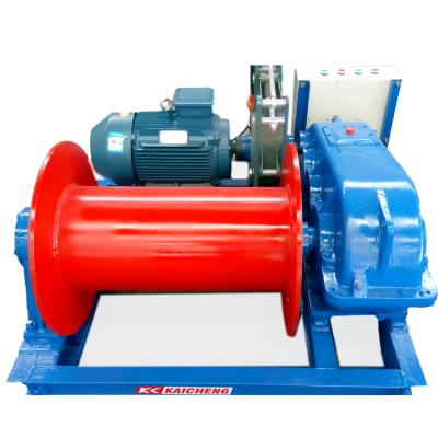 China Road And Bridge Engineering Cost Performance Tractor Winch Higher Electric Winch for sale