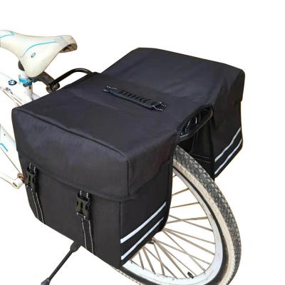 China New Mountain Bike Road Bike Outdoor Activity Carry Bag Rear Shelf Large Capacity Double Hanger Bag for sale