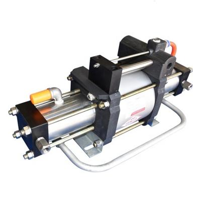 China Automotive Industry OMD40 15-320 Bar Gas Booster Pump Pneumatic Pneumatic Single Acting CO2 Gas Pressure Driven Pump for sale