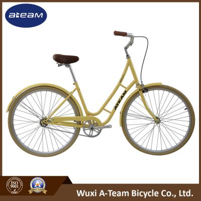 China 700C 3 Speed 7 Speed Steel City Bikes Aluminum Alloy Travel Urban Commuter Dutch for sale