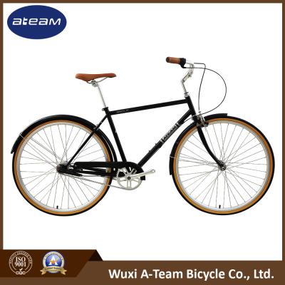 China 28 Inch Classic Steel City Bikes 3 Speed Two Wheel for sale