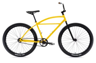 China Adult Chopper Beach Cruiser Bicycle 27.5 Inch Steel Frame for sale