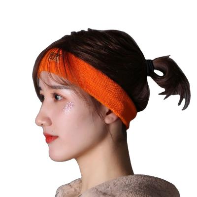 China Hot Selling New Product Hair Soft Adjustable Sustainable Fashion Sweat Resistant Sweat Head Bands for sale