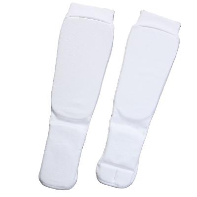 China Elastic Boxing Guaranteed Soft Shin Guards With Socks Quality Strong Protection Product for sale