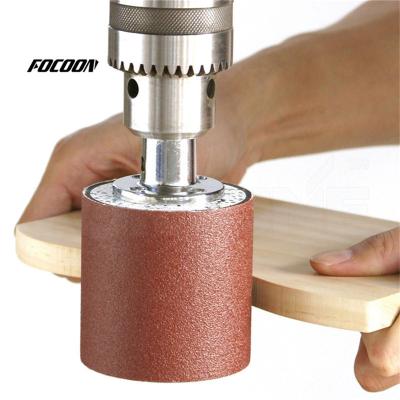 China Anti-Static Plywood Floors Drying Grinder Wrap Screen Epoxy Resin Electric Hand Drill Die Grinder Guards Dry Station Sanding Drum for sale