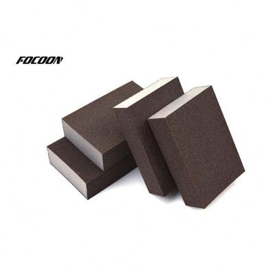 China 02606 4-1/2In x 5-1/2In antistatic. Grit Aluminum Oxide Ultraflex Abrasive Softback Medium Sanding Sponge for sale