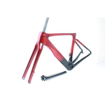 China Road Bikes New Fashion T700 Carbon Road Disc Bikes Road Bike Frame Carbon Fiber 700c Carbon Road Bike Frame for sale