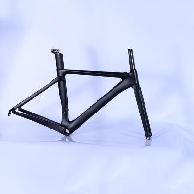 China Road Bikes High Quality Carbon Fiber Frame 700C Road Bikes T700 Carbon Fiber Frame Bike Internal Cable Carbon Road Bike Frame for sale