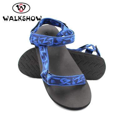 China Wholesale Custom Printed Plastic Man Beach Sandal for sale