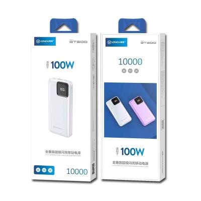 China Support power banks 10000mah fast charging pd27w large capacity usb22.5w ultra-thin high power station for 100w charging for sale