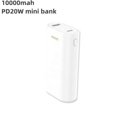 China QC 3.0 Quick Charging Portable Power Bank Large Capacity 10000mah Battery Power Bank Support Mini USB18w PD20w Fast Charging Mobile Power Supply for sale