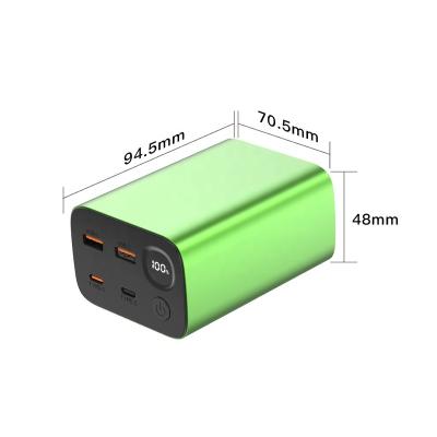 China USB-C Fast Power Bank OEM PD20W support charging station qc3.0 fully compatible dual mobile power supply USB-C fast power bank for sale