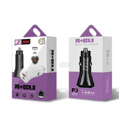 China China-chic 2.4A PD Cigarette Charger China-chic New New pd12w Car Mobile Phone Lighter Car Charger Fully Compatible With PD+USB Car Charger for sale