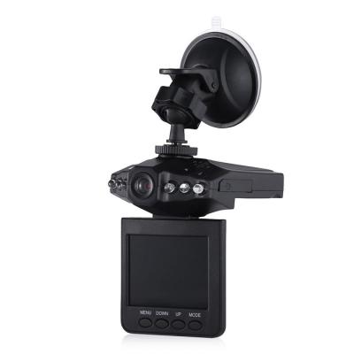 China Cheapest 6 inch waterproof/waterproof factory direct supply 2.5 270 degree IR LED screen rotated manual car dvr black box H198 TE-CDR06 for sale